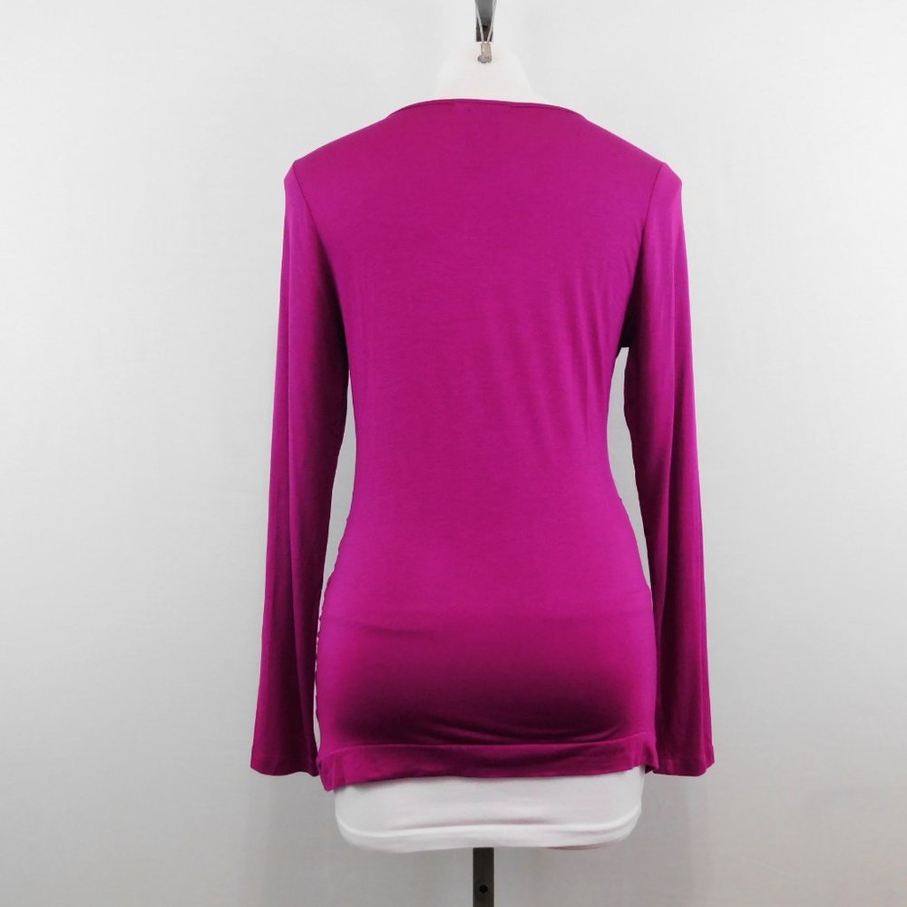 Design History Women Purple Shirt Top - Picture 2 of 4